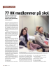 77 HK-medlemmer på skolebenken
