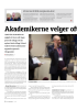 Akademikerne velger oftte generelle tillegg lokalt