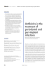 Antibiotics in the treatment of periodontal and peri-implant infections