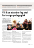 Ap i Sør-Trøndelag vil ha lønnsløft for lærere