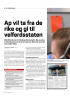 Ap vil ta fra de rike og gi til velferdsstaten