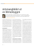 Artsmangfoldet ut av klimaskyggen