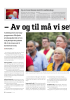 - Av og til må vi sette foten ned