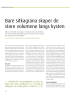 Bare sitkagrana skaper de store volumene langs kysten