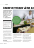 Barnevernsbarn vil ha ko ntroll på hverdagen