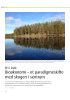 Bioøkonomi - et paradigmeskifte med skogen i sentrum