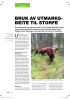 BRUK AV UTMARKSBEITE TIL STORFE