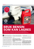 BRUK BENSIN SOM KAN LAGRES