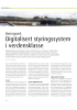 Digitalisert styringssystem i verdensklasse