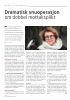 Dramatisk snuoperasjon om dobbel mottaksplikt