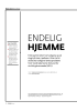 ENDELIG HJEMME