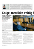 Enige, men ikke veldig foprofilen