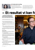 - Et resultat vi kan forsvare