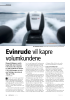 Evinrude vil kapre volumkundene