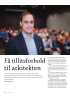 Få tillitsforhold til arkitekten