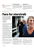Fare for storstreik