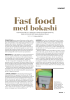 Fast food med bokashi