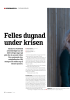 Felles dugnad under krisen