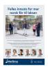 Felles innsats for mer norsk fôr til laksen