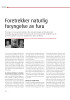 Foretrekker naturlig foryngelse av furu