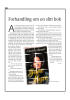 Forhandling om en slitt bok