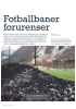 Fotballbaner forurenser