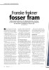 Franske frøkner fosser fram