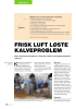 FRISK LUFT LØSTE KALVEPROBLEM