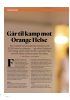 Går til kamp mot Orange Helse