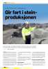Gir fart i steinproduksjonen