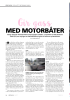 Gir gass MED MOTORBÅTER