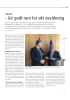 - Gir godt rom for økt avvirkning