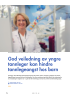 God veiledning av yngre tannleger kan hindre tannlegeangst hos barn