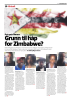 Grunn til håp for Zimbabwe?
