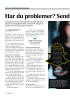 Har du problemer? Send en Snap
