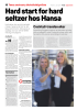 Hard start for hard seltzer hos Hansa
