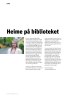 Heime på biblioteket