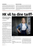 HK vil ha dine tariff-råd