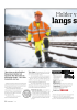 Holder varmen langs sporet