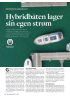 Hybridbåten lager sin egen strøm