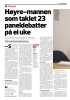 Høyre-mannen som taklet 23 paneldebatter på ei uke