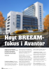 Høyt BREEAM-fokus i Avantor