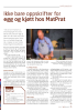Ikke bare oppskrifter for egg og kjøtt hos MatPrat
