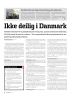 Ikke deilig i Danmark
