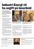 Industri Energi vil ha avgift på løsarbeid