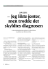 - Jeg likte jenter, men trodde det skyldtes diagnosen