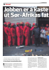 Jobben er å kaste ut Sør Afrikas fattige