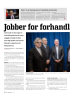 Jobber for forhandlingsløsning