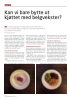 Kan vi bare bytte ut kjøttet med belgvekster?