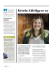 Kristin Aldridge er ny leder i FO-studentene